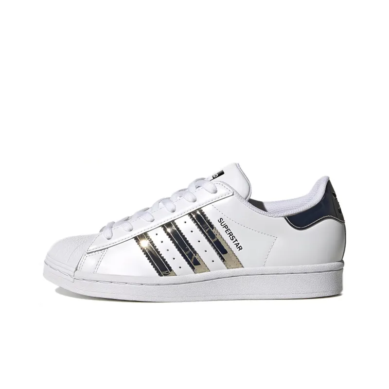 Adidas Superstar Cloud White Silver Metallic Women's-0