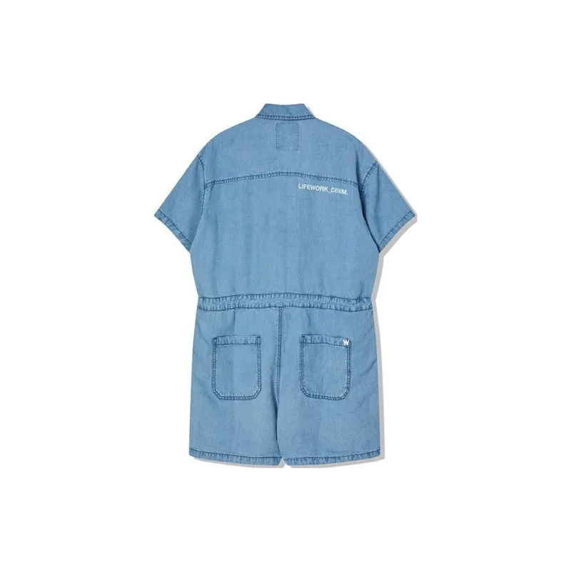 Lifework SS24 Jumpsuit Women's Light Blue-1