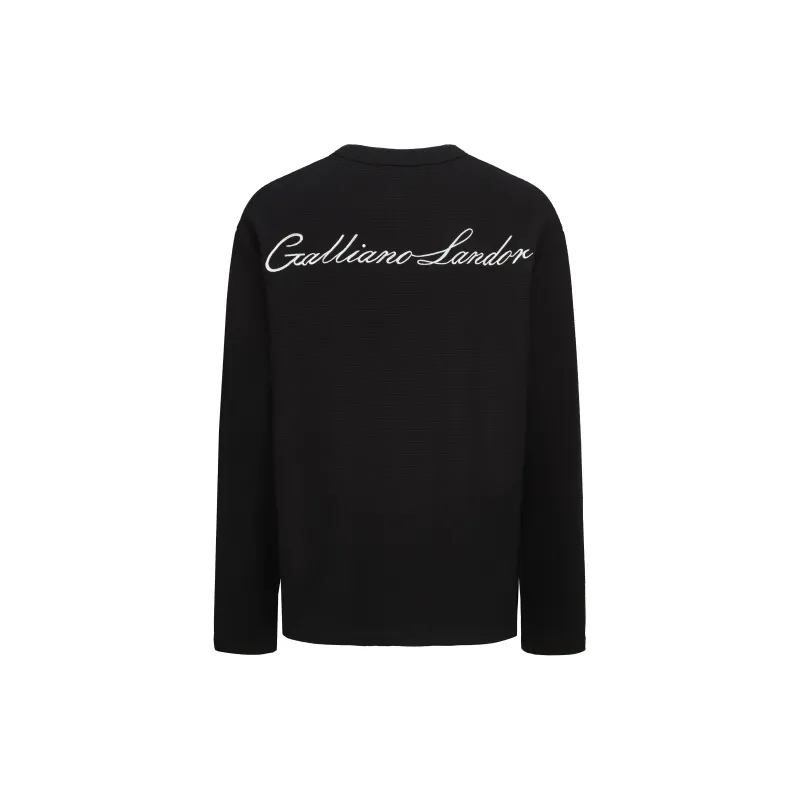 GALLIANO LANDOR T Shirt Unisex Black-1