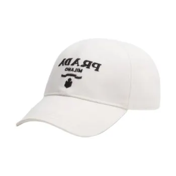 PRADA Drill Cotton Baseball Cap