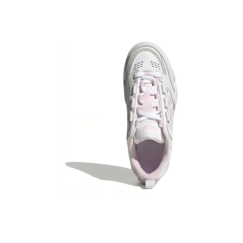 Adidas Originals Adi2000 Anti Slip Wear Resistant Low Top Skateboard Shoes Women's White-4