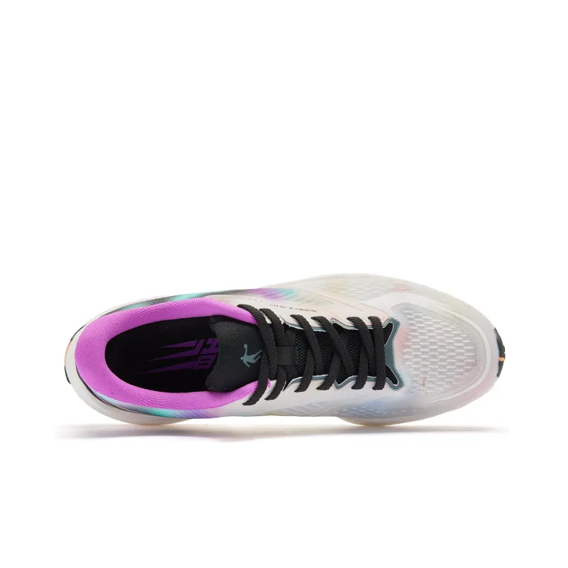 QIAODAN Flying Shadow 4.0 Cushioning Breathable Low Top Running Shoes Men's Flying Shadow Purple-3