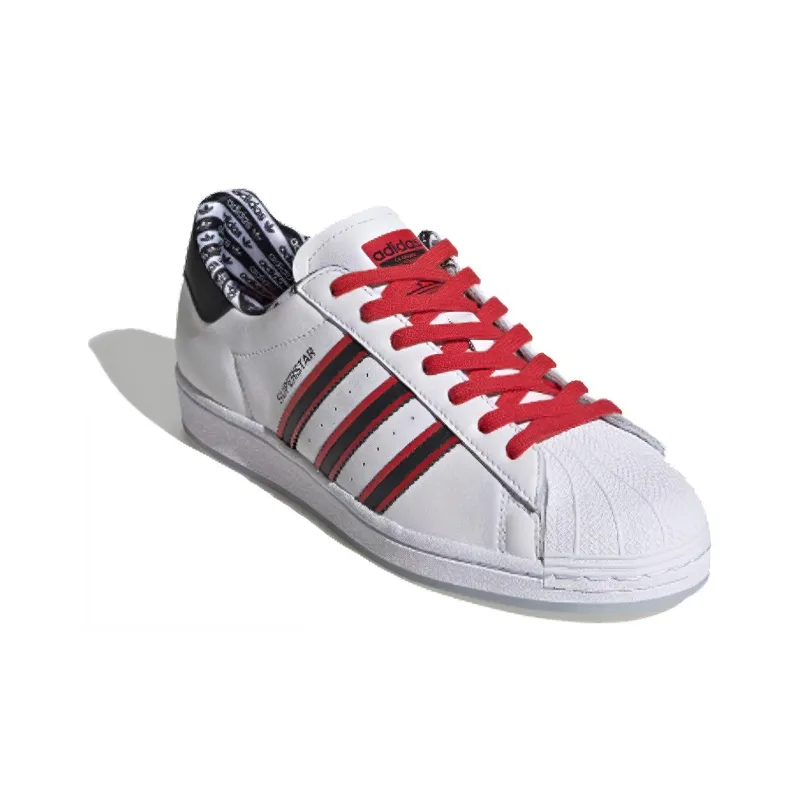 Adidas Originals Superstar Cloud 'White/Core Black/Red'-2