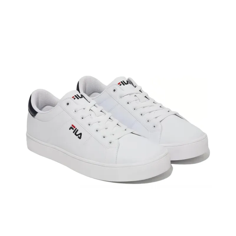 FILA Court Deluxe V2 Thermal Slip Resistant Low Top Skateboard Shoes Unisex White-2