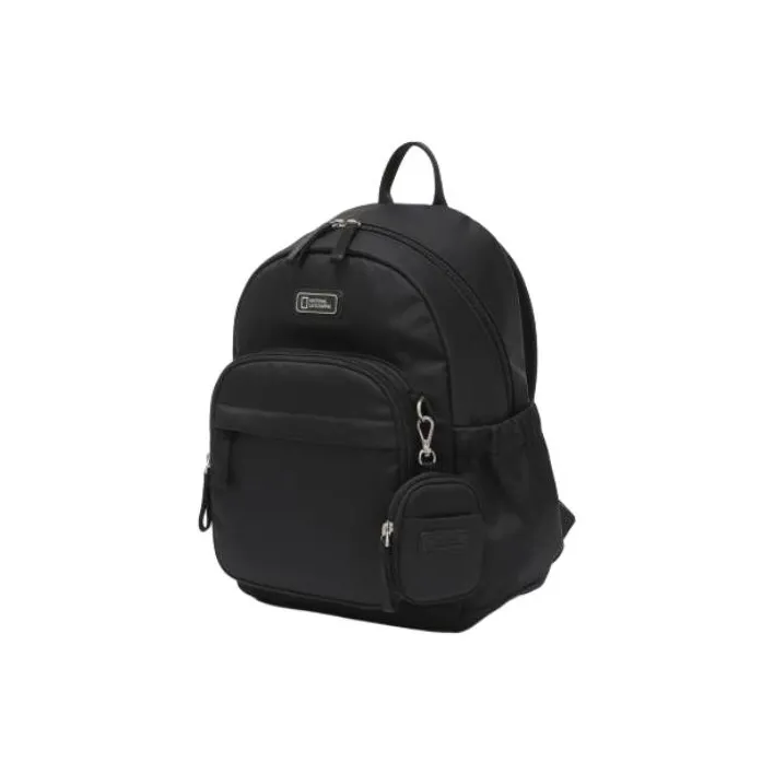 NATIONAL GEOGRAPHIC Nylon Backpack Unisex Black-2