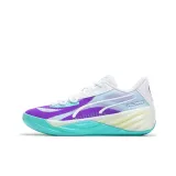 White/Aqua/Purple