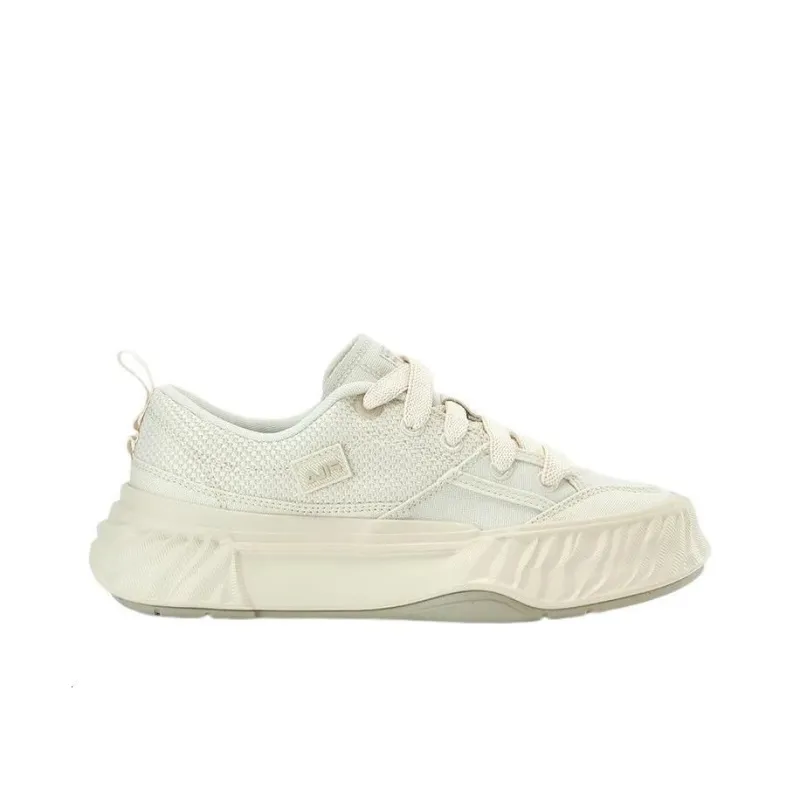 FILA Fosso Chuanxing Shoes Low Top Canvas Shoes Women's White-1