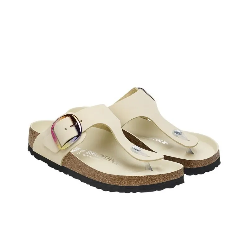 Birkenstock Flip Flops Women's Beige-3