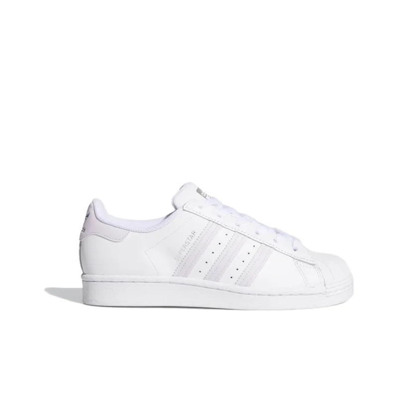 Adidas Superstar White Purple Tint Women's-1