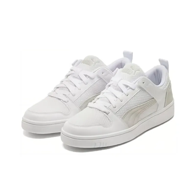 PUMA Rebound Layup Lo Mesh 'White Grey'-1