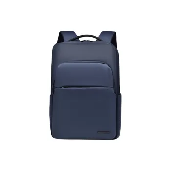 KINGSONS Nylon Fabric Backpack Regular Men's Blue/Black/Gray