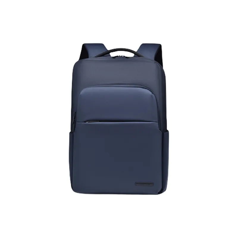 KINGSONS Nylon Fabric Backpack Regular Men's Blue/Black/Gray-0