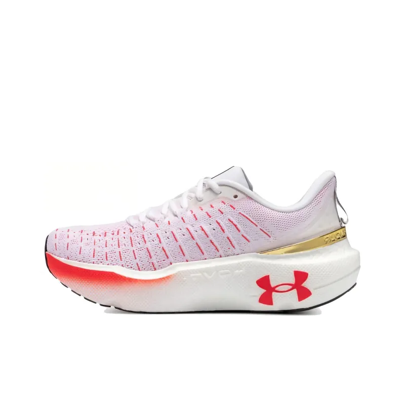 Under Armour Hovr Infinite Elite Shoes 'White Metallic Gold' Women's-0
