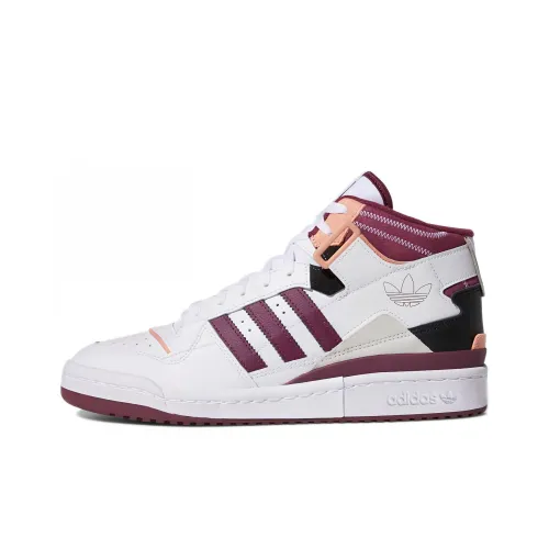 Adidas Forum Exhibit High White Crimson Blush