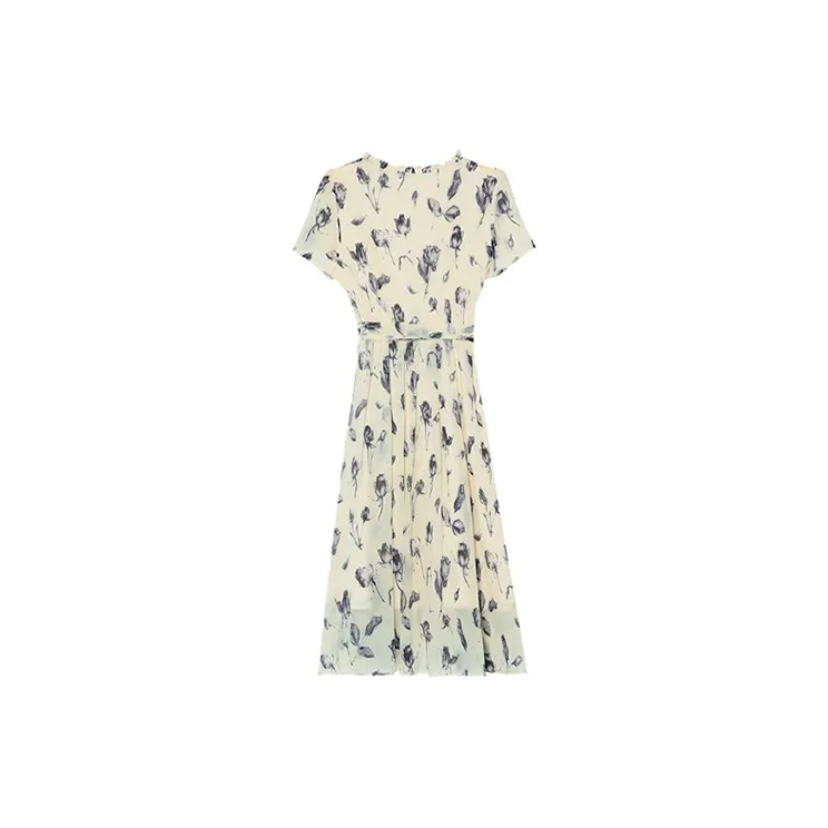 HUASJ Short Sleeved Dresses Women's-1