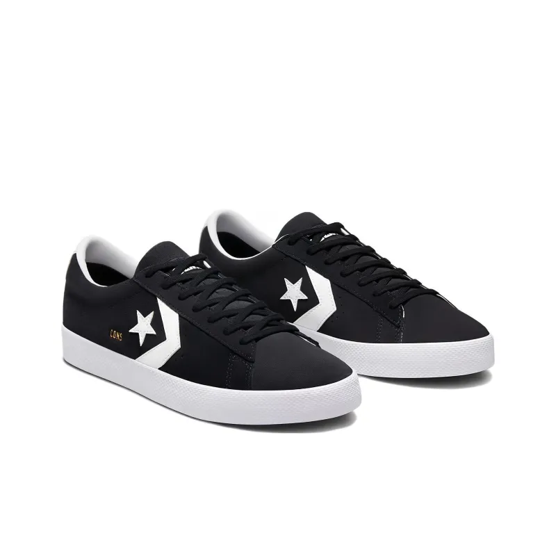 Converse Pro Leather Vulc Pro Suede 'Black White'-2