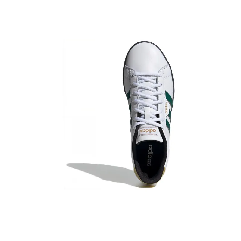 Adidas Neo Daily 3.0 Shoes White/Green/Golden-4