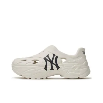 MLB Big Ball Chunky Recovery Beach Sandals Unisex Ivory White