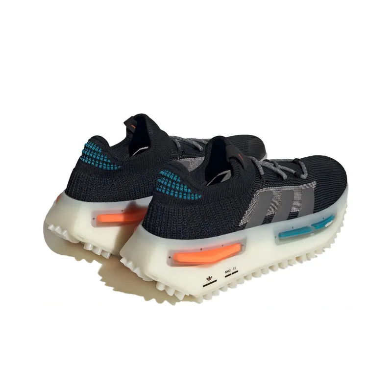 Adidas Nmd S1 Core Black Blue Orange-3