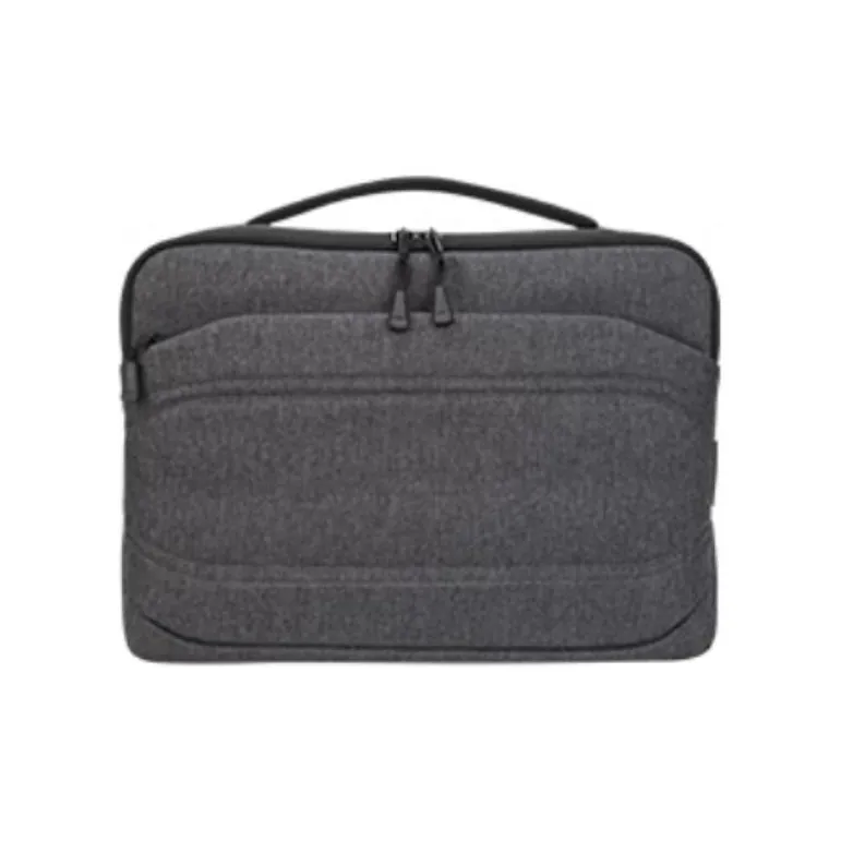 TARGUS Polyester Laptop Bag Medium Size Unisex Gray/Red-0