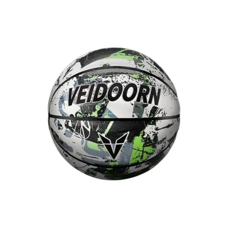 VEIDOORN PU Basketball Size 7 Size 6 Size 5 Size 4 Match Unisex-7