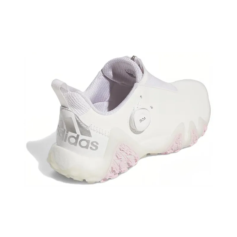 Adidas Codechaos 22 Spikeless Golf Cloud White Silver Metallic Clear Pink Women's-3