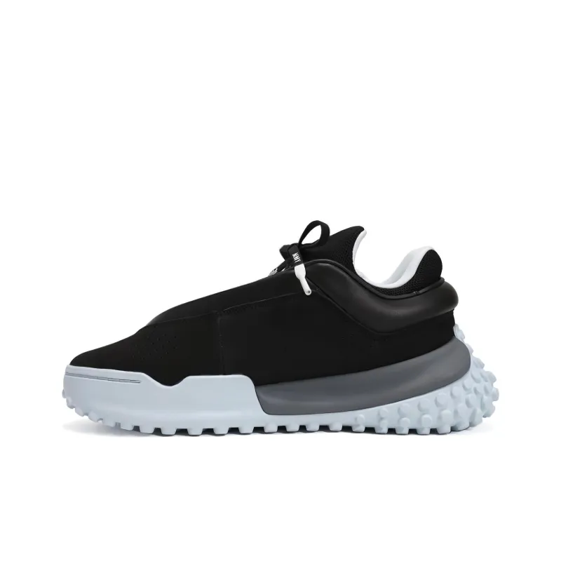MIHARA YASUHIRO x FILA Cushioning Lightweight Slip Resistant Low Top Casual Shoes Men's Black-0