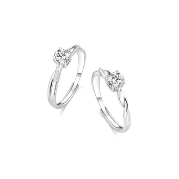 Asia Star 999 Fine Silver Rings Women's