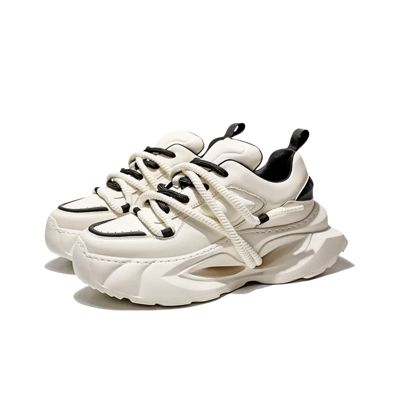 MOERBAI Space Capsule Series Breathable Lightweight Height Increasing Low-Top Casual Shoes Men's-2