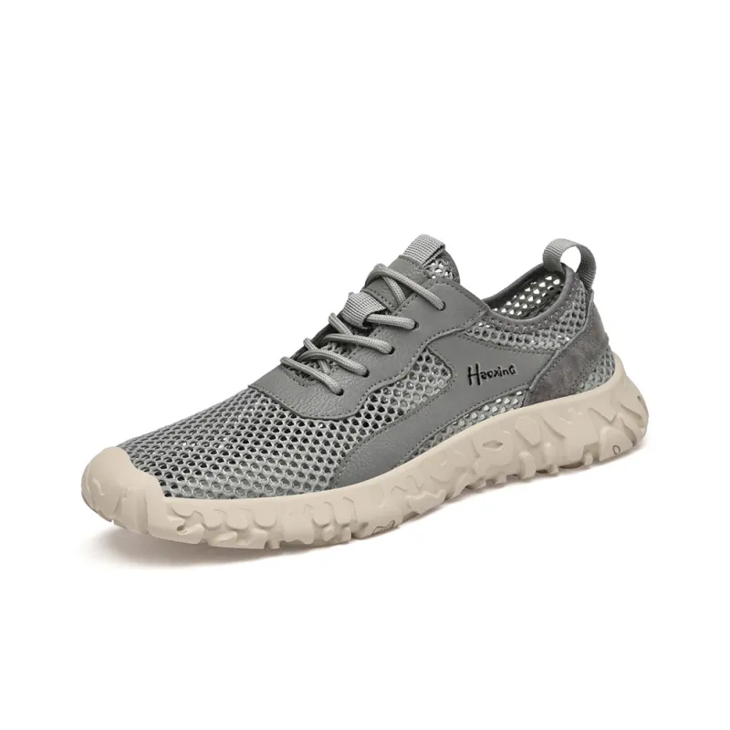 Extravagant Breathable And Wear resistant Low Top Casual Shoes Men's Gray-1