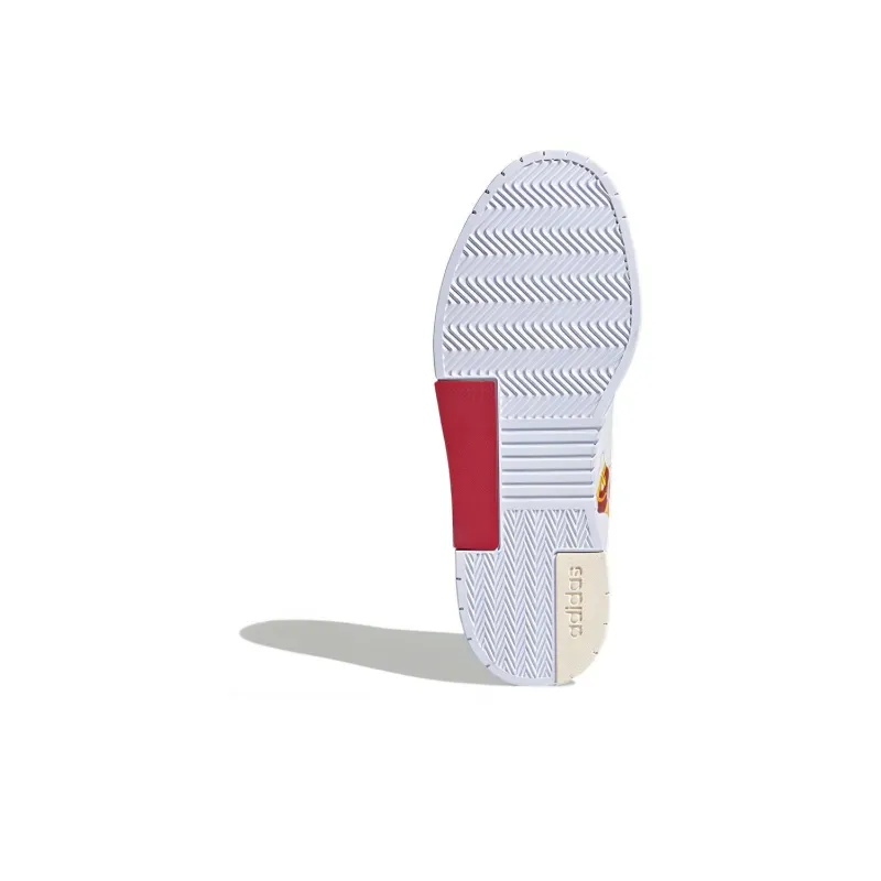 Adidas Neo Courtmaster 'White Gray Red'-5