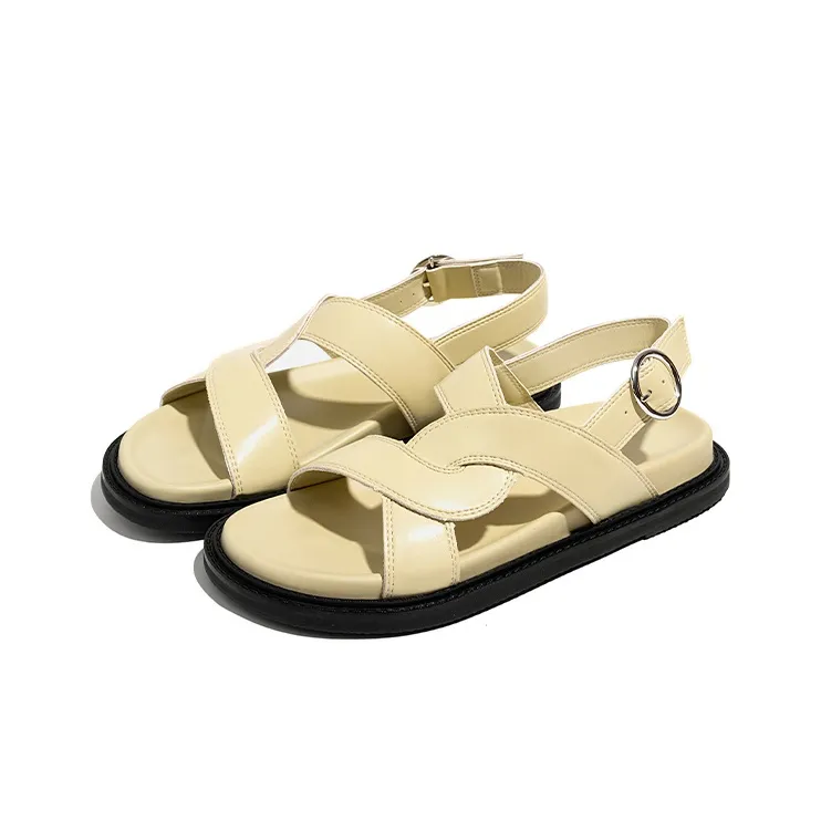 Old Meow Beach Sandals Women's Black/Yellow-7