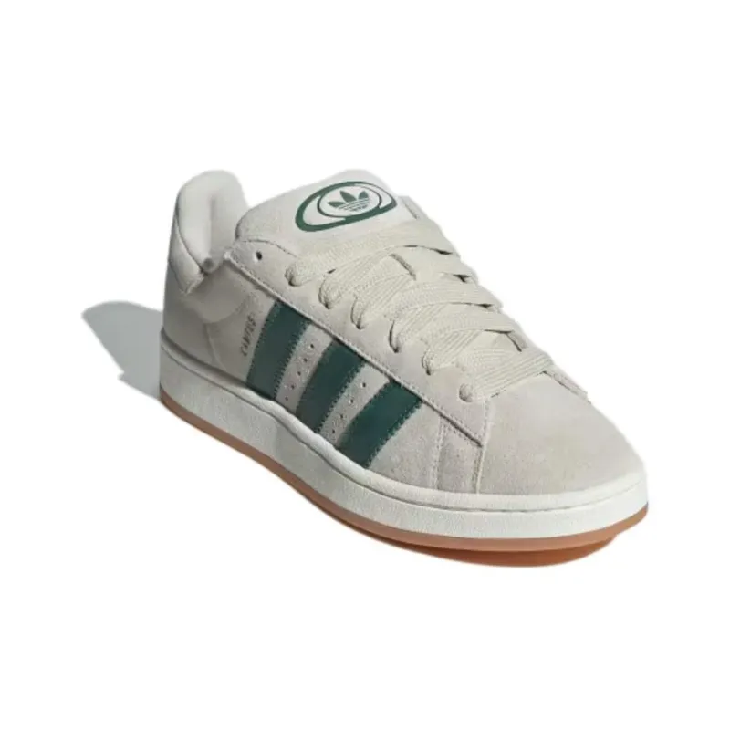 Adidas Originals CAMPUS 00s 00S Non-slip Lightweight Low-Top Skateboard Shoes Unisex Green Beige-1