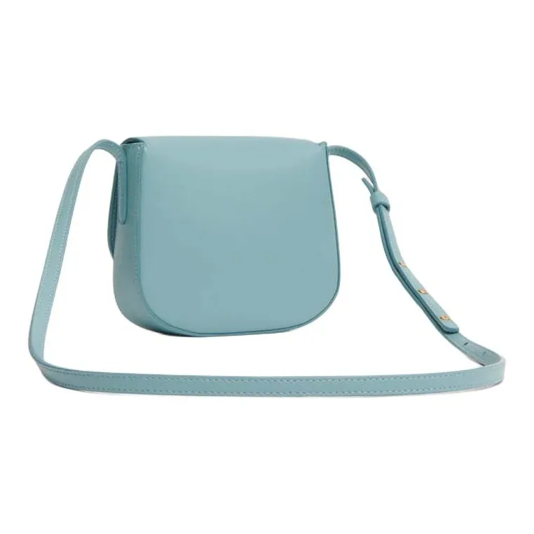 MANSUR GAVRIEL Leather Shoulder Bag Crossbody Bag Mini Women's Blue-1