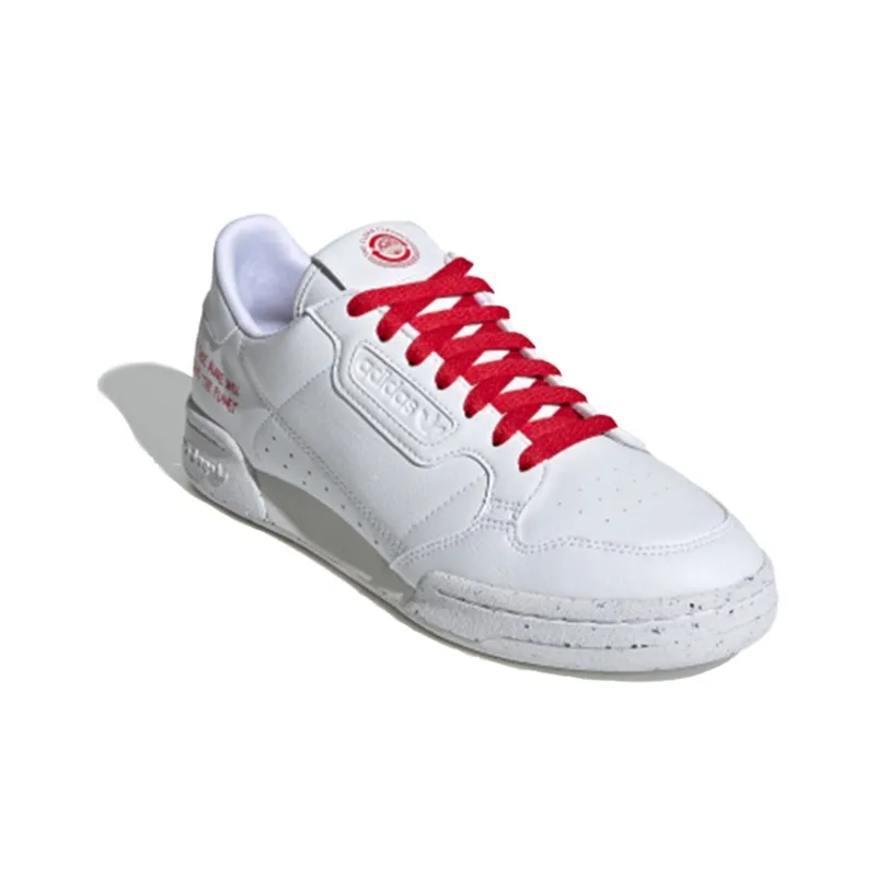 Adidas Continental 80 Clean Classics White Scarlet-2