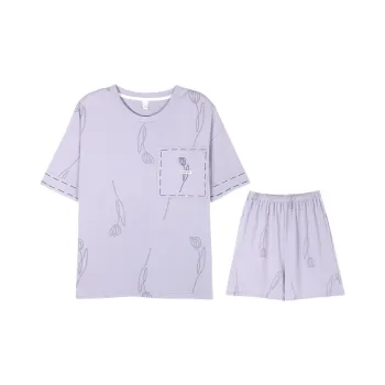 William Pajama Set Women's Purple