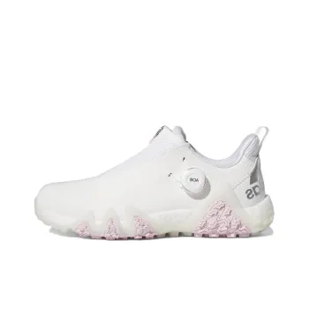 Adidas Codechaos 22 Spikeless Golf Cloud White Silver Metallic Clear Pink Women's