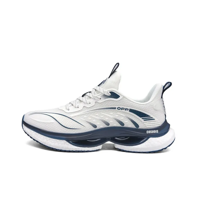 COSUOIS Cushioning Anti-Slip Wear-Resistant Breathability Low-Top Running Shoes Unisex-6