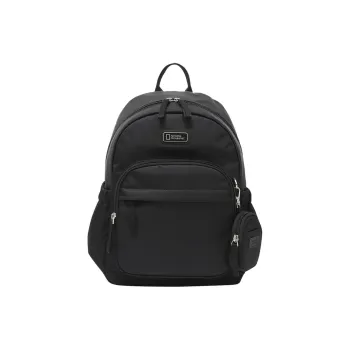 NATIONAL GEOGRAPHIC Nylon Backpack Unisex Black