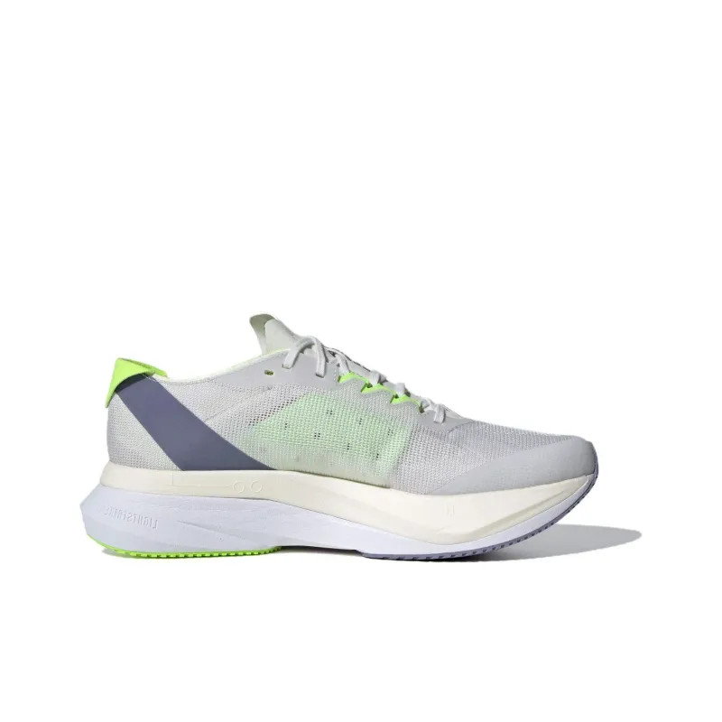 Adizero Boston 12 Adidas 'White Royal Lucid Lemon'-1