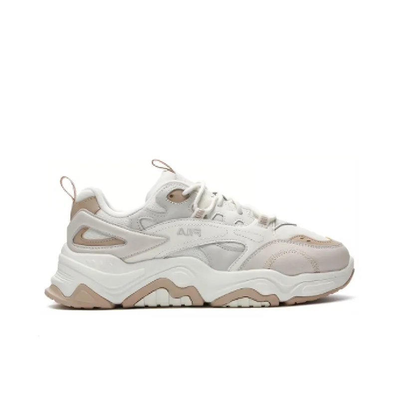 FILA Collina Anti Slip Wear Resistant Low Top Casual Shoes Women's Beige-1