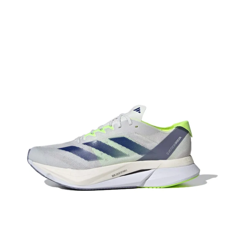Adizero Boston 12 Adidas 'White Royal Lucid Lemon'-0