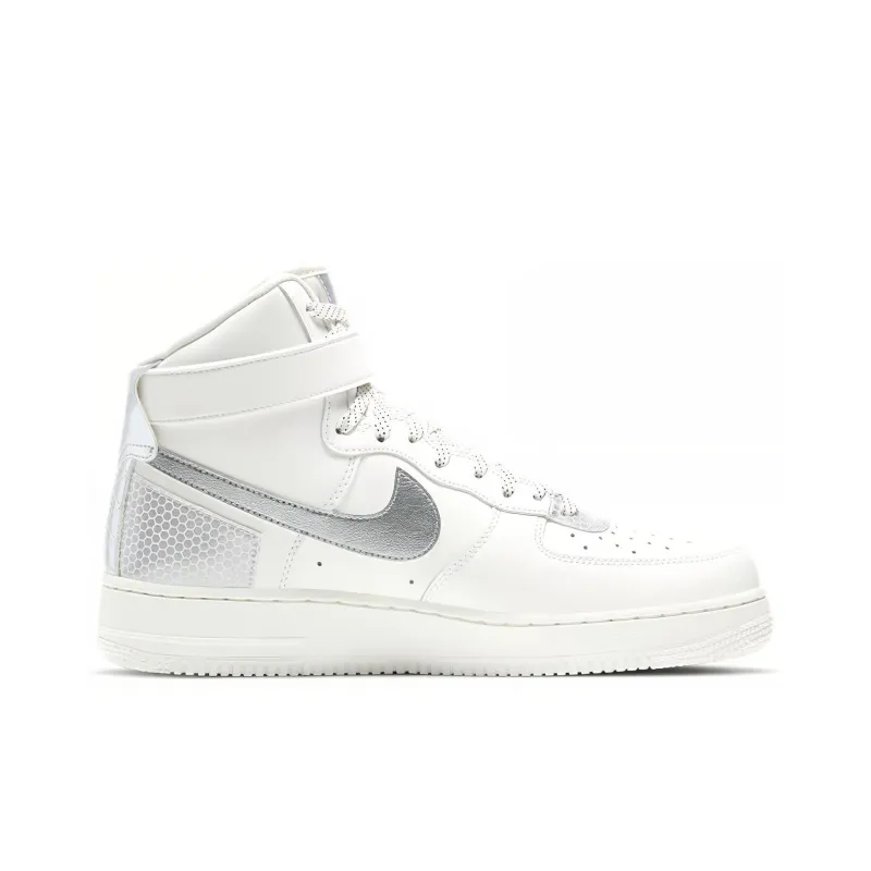 Nike X 3M Air Force 1 High 'Summit White'-1