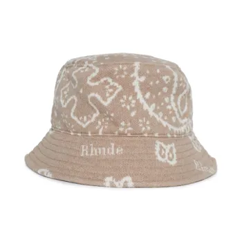 RHUDE Intarsia Bucket Hat