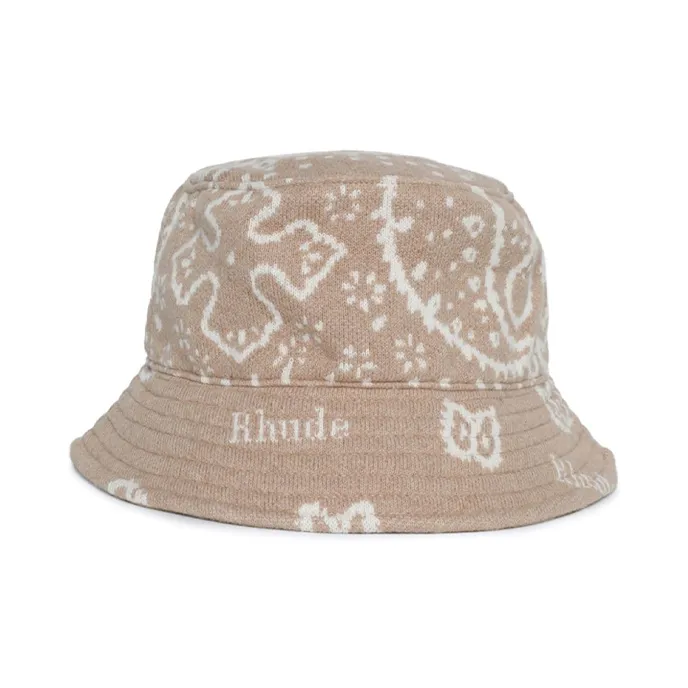 RHUDE Intarsia Bucket Hat-0
