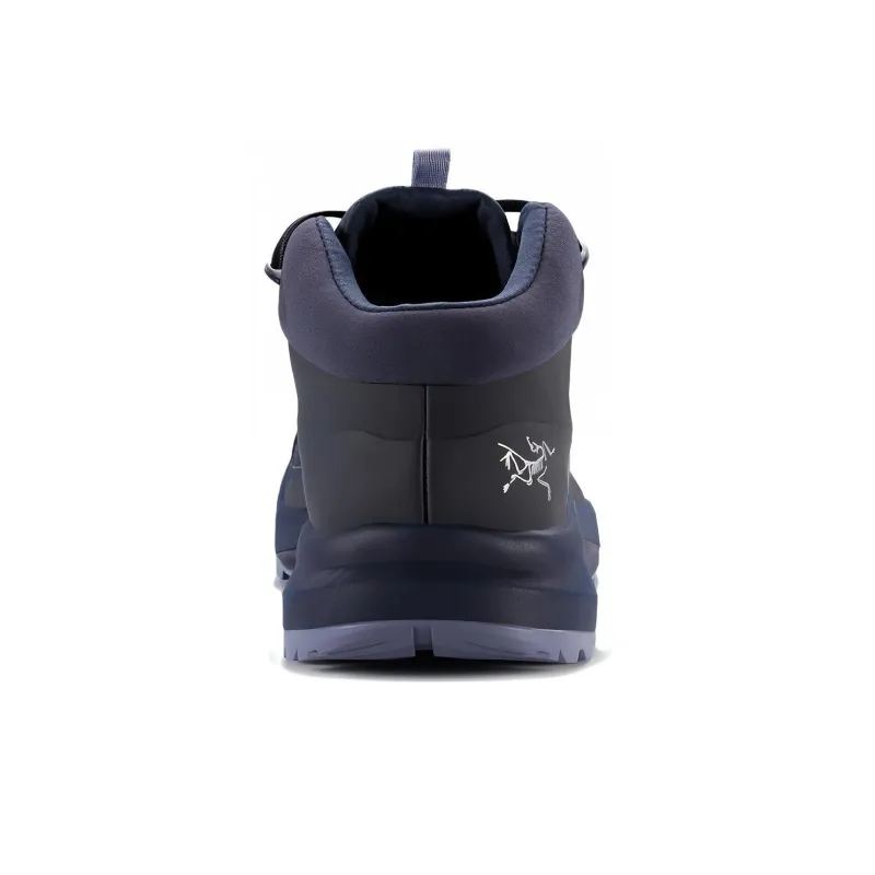 Arcteryx Aerios Fl Cushioning Anti Slip And Wear Resistant Mid Top Hiking Trekking Shoes Women's Black Blue-4