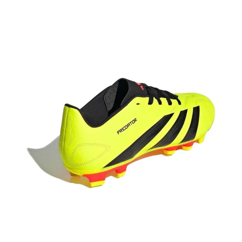 Adidas Predator CLUB MG Rubber Short Studs Cushioning Anti Slip Wear Resistant Breathability Soccer Shoes Unisex Yellow-3