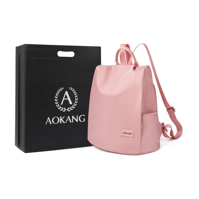 AOKANG Fabric Backpack Commute Bag Canvas Bag Regular Women's Multicolor-17