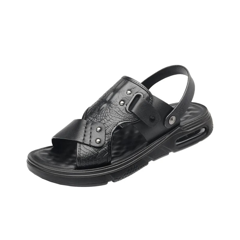 Sonno Beach Sandals Men Brown/Black-4