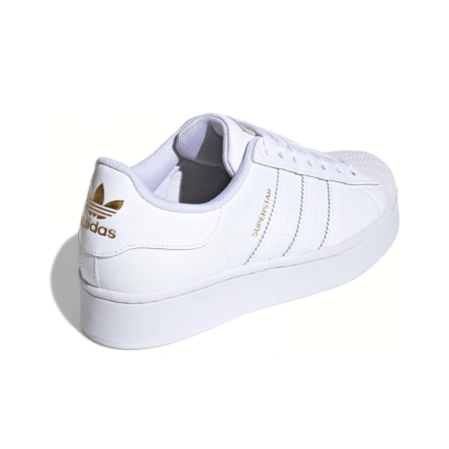 Adidas bold superstar white online